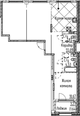 Купить квартиру в новостройках в ЖК Кронфорт в Санкт-Петербурге. Вариант № 6830650, 0, площадь -  квм, цена 19965040 рублей