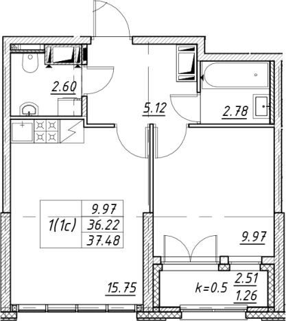 Купить двухкомнатную квартиру в новостройках в ЖК Цивилизация на Неве в Санкт-Петербурге. Вариант № 7849271, 0, площадь -  квм, цена 12307082 рублей