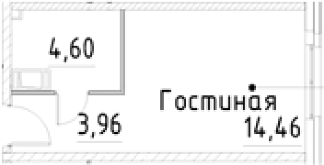 Купить Студию в новостройках на улице проспект Большевиков в Санкт-Петербурге. Вариант № 7596817, 0, площадь -  квм, цена 4977433 рублей