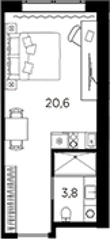 Купить квартиру в новостройках на улице проспект Стачек в Санкт-Петербурге. Вариант № 6228590, 0, площадь -  квм, цена 5051313 рублей