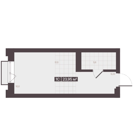 Купить квартиру в новостройках в районе Центральный в Кемерове. Вариант № 171033, 1, площадь -  квм, цена 4337178 рублей