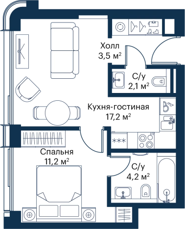 Купить квартиру в ЖК City Bay в Москве. Вариант № 149247, 0, площадь -  квм, цена 21035300 рублей