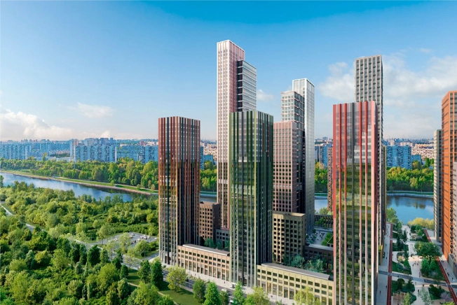 Купить квартиру в ЖК Wave в Москве. Вариант № 11551, 4, площадь - квм, цена 12990000.0000 рублей
