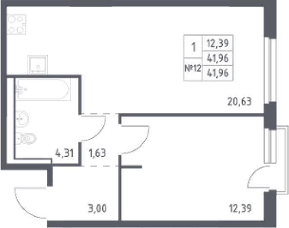 Купить квартиру в новостройках у метро Пролетарская в Ленинградской области. Вариант № 6900250, 0, площадь -  квм, цена 6366171 рублей