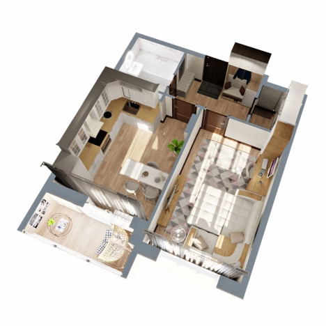 Купить квартиру в новостройках в ЖК "Чайковский" в Коврове. Вариант № 146449, 6, площадь -  квм, цена 4545970 рублей