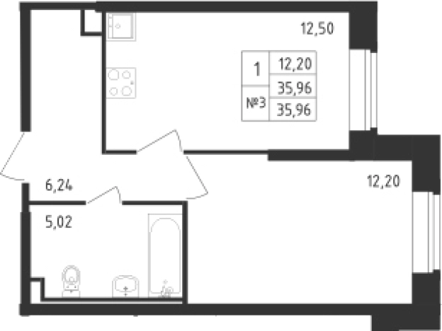 Купить однокомнатную квартиру в новостройках в ЖК Живи! В Рыбацком в Санкт-Петербурге. Вариант № 6631068, 0, площадь -  квм, цена 8941622 рублей