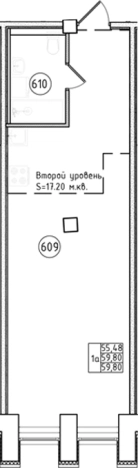 Купить Студию в ЖК Апарт-отель Фомин в Санкт-Петербурге. Вариант № 6230529, 0, площадь -  квм, цена 15040000 рублей
