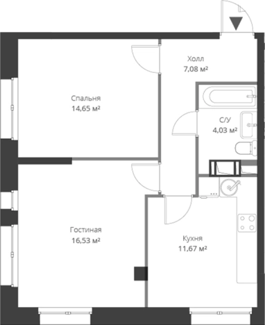 Купить трехкомнатную квартиру на улице Златоглавая в Сертолове. Вариант № 6058381, 0, площадь -  квм, цена 8525827 рублей