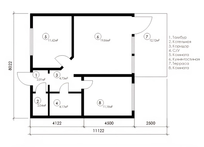 Купить дом на улице Набережная в Тюменской области. Вариант № 26574, 5, площадь -  квм, цена 4500000 рублей