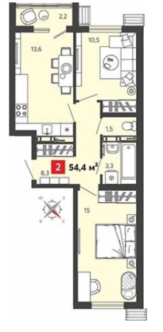 Купить квартиру на улице Алая в Пензенской области. Вариант № 46844, 0, площадь -  квм, цена 4500000 рублей