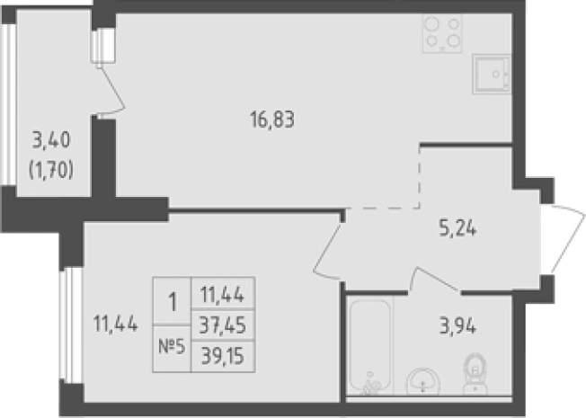 Купить двухкомнатную квартиру в новостройках у метро Рыбацкое в Ленинградской области. Вариант № 7833645, 0, площадь -  квм, цена 6985965 рублей