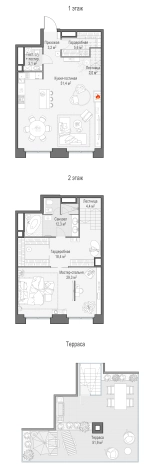 Купить трехкомнатную квартиру у метро Улица 1905 года в Москве. Вариант № 168693, 0, площадь -  квм, цена 250910000 рублей