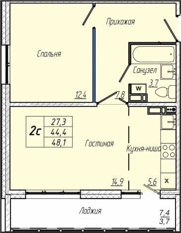 Купить квартиру в новостройках в ЖК Кемерово Сити (Кемерово) в Кемерове. Вариант № 109738, 0, площадь -  квм, цена 7190000 рублей