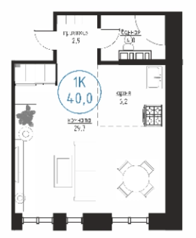 Купить однокомнатную квартиру в новостройках в Иркутской области. Вариант № 82239, 0, площадь -  квм, цена 3450000 рублей