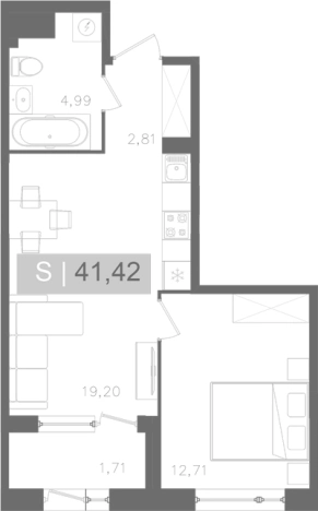 Купить двухкомнатную квартиру в ЖК ORO by Akvilon в Санкт-Петербурге. Вариант № 5564290, 0, площадь -  квм, цена 16035864 рублей