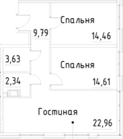 Купить трехкомнатную квартиру на улице Московское шоссе в Санкт-Петербурге. Вариант № 9327334, 0, площадь -  квм, цена 12069399 рублей