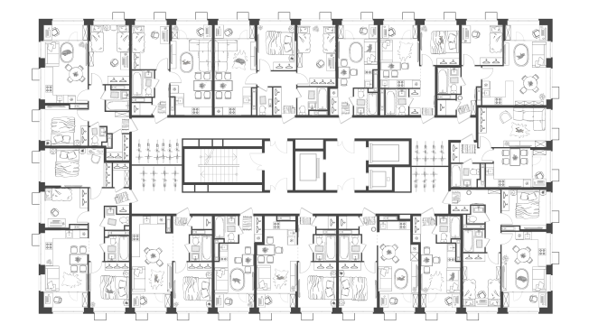 Купить квартиру в новостройках у метро Комсомольская в Нижнем Новгороде. Вариант № 136071, 1, площадь -  квм, цена 6364650 рублей