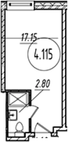 Купить Студию в ЖК Well в Санкт-Петербурге. Вариант № 8994772, 0, площадь -  квм, цена 8500000 рублей