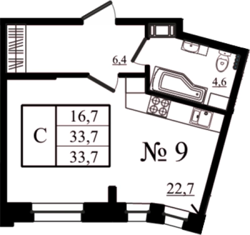 Купить квартиру в новостройках на улице Красносельское шоссе в Гатчине. Вариант № 7258981, 0, площадь -  квм, цена 5753871 рублей
