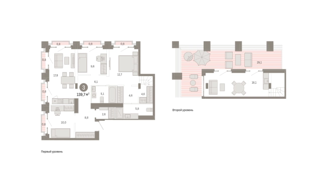 Купить трехкомнатную квартиру в новостройках в ЖК Метроном в Москве. Вариант № 8468287, 0, площадь -  квм, цена 51490000 рублей