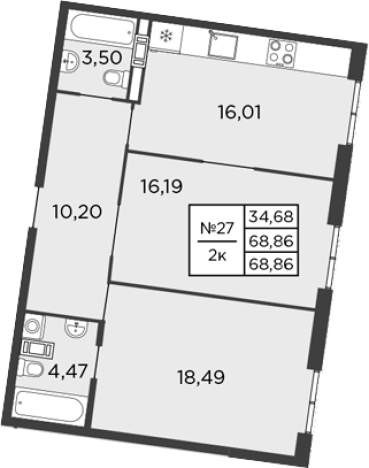 Купить двухкомнатную квартиру в новостройках в районе Центральный в Санкт-Петербурге. Вариант № 4161860, 0, площадь -  квм, цена 39730000 рублей