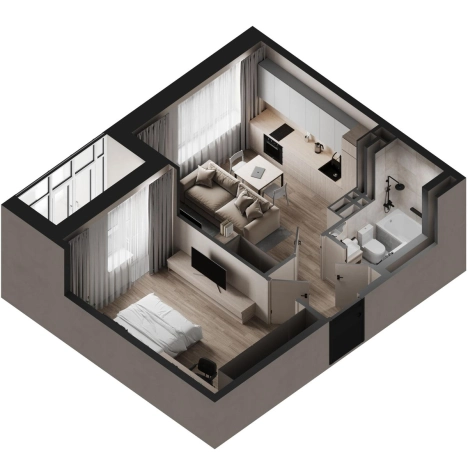 Купить квартиру в новостройках в ЖК Зелёный бульвар 2 в Владивостоке. Вариант № 6058808, 1, площадь -  квм, цена 8200000 рублей