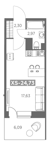 Купить Студию в новостройках у метро Улица Дыбенко в Кудрове. Вариант № 881914, 0, площадь -  квм, цена 5374450 рублей