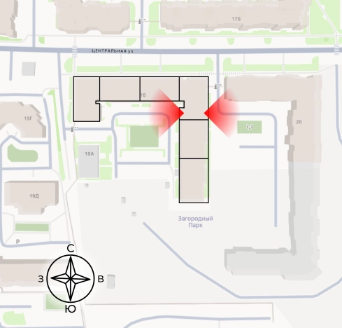 Купить двухкомнатную квартиру в ЖК Загородный парк в Владимире. Вариант № 106584, 0, площадь -  квм, цена 10409000 рублей