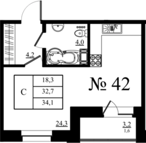 Купить Студию в новостройках в ЖК Орловский бульвар в Гатчине. Вариант № 7259907, 0, площадь -  квм, цена 5819199 рублей