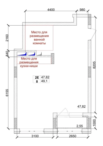 Купить двухкомнатную квартиру в новостройках в Кемерове. Вариант № 1342989, 0, площадь -  квм, цена 6937830 рублей