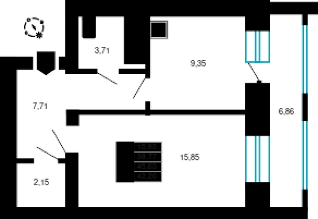 Купить квартиру в новостройках на улице Нерчинско-Заводская в Чите. Вариант № 161359, 0, площадь -  квм, цена 7753130 рублей