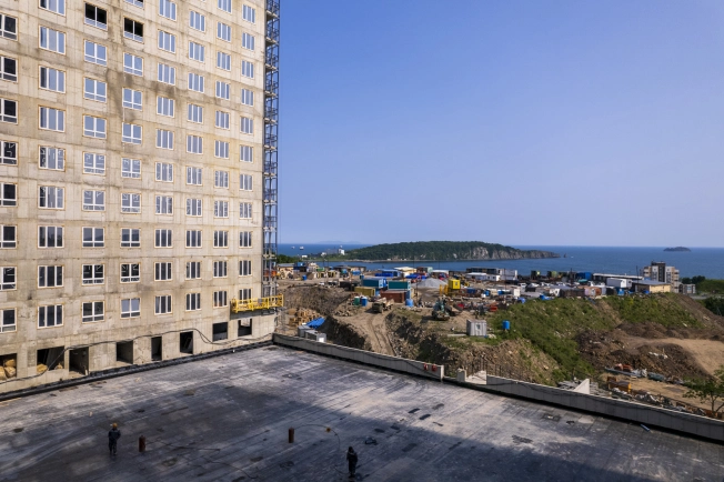 Купить двухкомнатную квартиру в ЖК Посейдония в Владивостоке. Вариант № 4119863, 7, площадь -  квм, цена 13639320 рублей