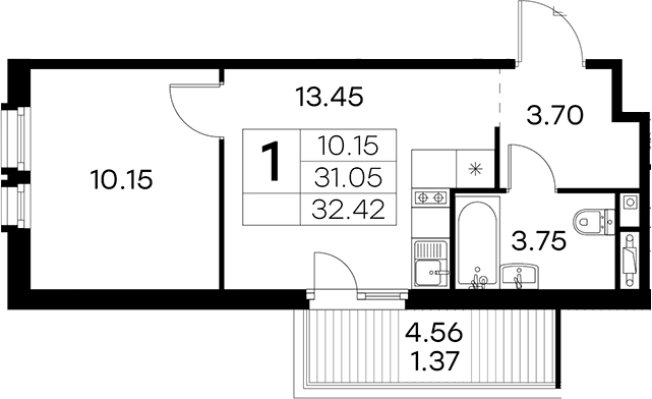 Купить квартиру в новостройках в ЖК GloraХ Парголово в Санкт-Петербурге. Вариант № 4807254, 0, площадь -  квм, цена 7039999 рублей