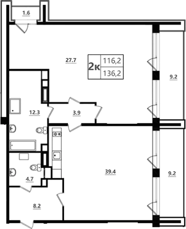 Купить квартиру в новостройках в ЖК Морская Ривьера в Санкт-Петербурге. Вариант № 4043990, 0, площадь -  квм, цена 79889200 рублей