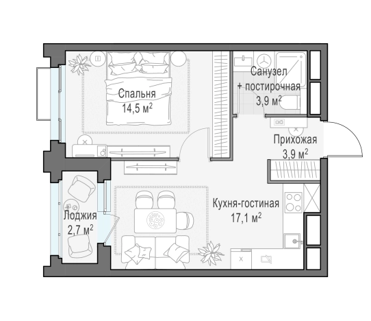 Купить квартиру у метро Нагорная в Москве. Вариант № 79323, 0, площадь - квм, цена 23730000.0000 рублей