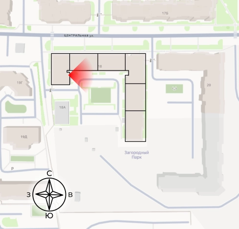 Купить однокомнатную квартиру в ЖК Загородный парк в Владимире. Вариант № 106704, 0, площадь -  квм, цена 6972000 рублей