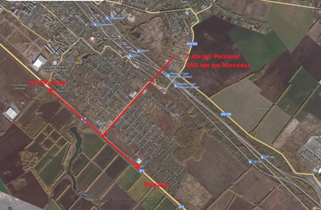 Купить земельный участок в Рязани. Вариант № 7606441, 3, площадь -  квм, цена 1050000 рублей