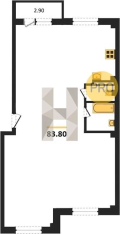 Купить трехкомнатную квартиру в новостройках в Приморском крае. Вариант № 72976, 0, площадь -  квм, цена 7961000 рублей