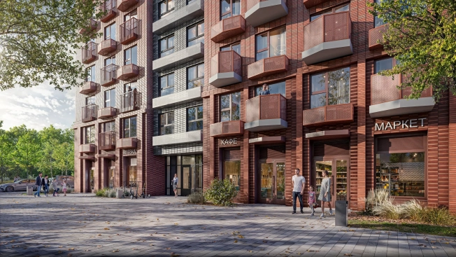 Купить однокомнатную квартиру в новостройках на улице Проектируемый проезд № 6415 в Москве. Вариант № 6149700, 3, площадь - квм, цена 6490000 рублей