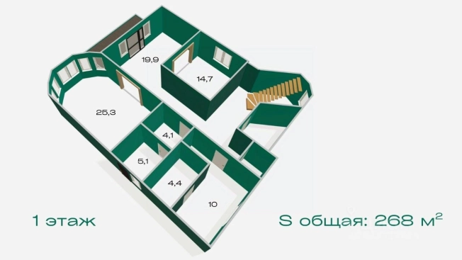 Купить дом в Всеволожске. Вариант № 54851, 40, площадь -  квм, цена 54990000 рублей