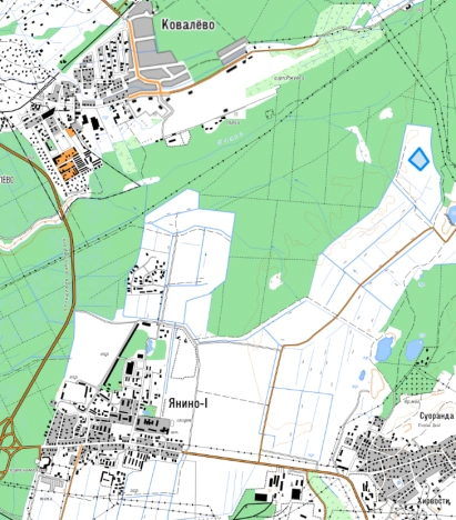 Купить земельный участок у метро Шушары в Санкт-Петербурге. Вариант № 31381, 2, площадь -  квм, цена 5800000 рублей