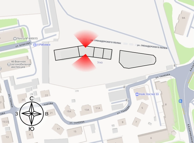 . Вариант № 148573, 3, площадь - 70.96 квм, цена 12772800 рублей