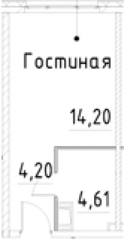 Купить Студию в новостройках на улице проспект Большевиков в Санкт-Петербурге. Вариант № 9327843, 0, площадь -  квм, цена 4975271 рублей