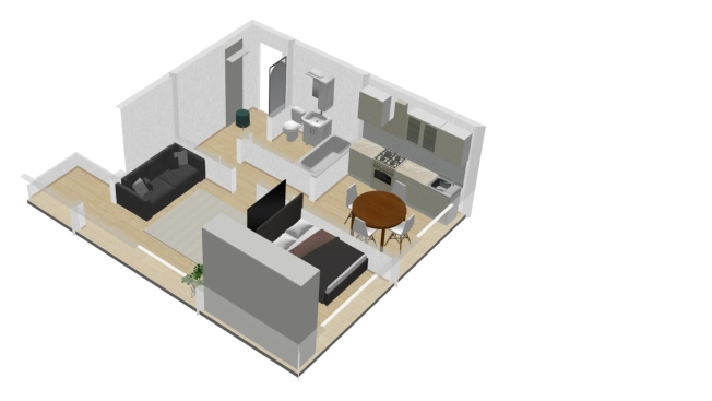 Купить двухкомнатную квартиру в районе Железнодорожный в Рязани. Вариант № 2925951, 2, площадь -  квм, цена 2600000 рублей