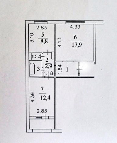 Купить квартиру в районе Заводский в Кемерове. Вариант № 3400251, 16, площадь -  квм, цена 5980000 рублей