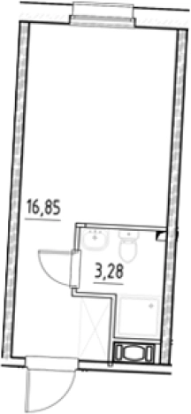Купить Студию в новостройках в ЖК Nigilist в Санкт-Петербурге. Вариант № 5558442, 0, площадь -  квм, цена 6058727 рублей