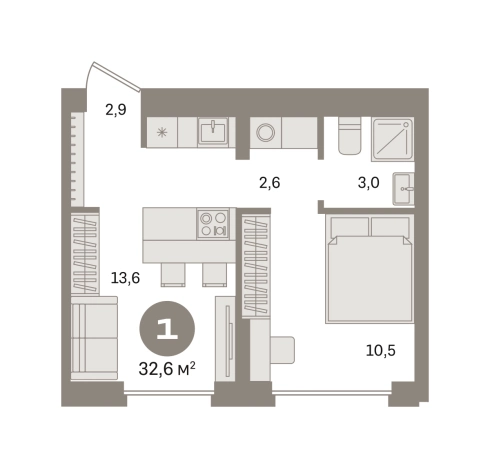Купить квартиру у метро Домодедовская в Московской области. Вариант № 8538432, 0, площадь -  квм, цена 7060000 рублей