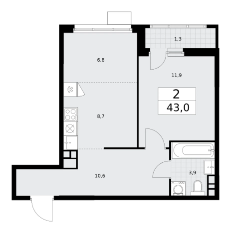 Купить квартиру в ЖК Родные кварталы в Москве. Вариант № 2207024, 0, площадь -  квм, цена 13564350 рублей