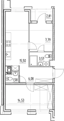 Купить трехкомнатную квартиру в новостройках в ЖК Nigilist в Санкт-Петербурге. Вариант № 5559525, 0, площадь -  квм, цена 19178439 рублей
