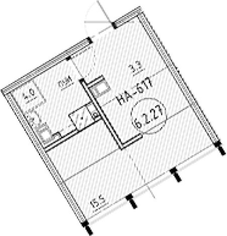 Купить Студию у метро Московские ворота в Санкт-Петербурге. Вариант № 9148813, 0, площадь -  квм, цена 9437229 рублей